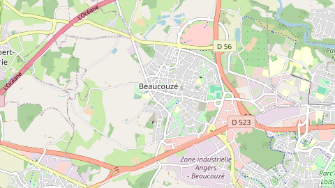 Carte de localisation de l'évènement