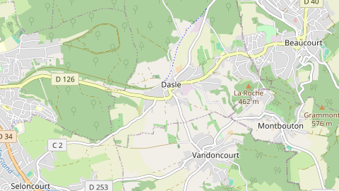 Carte de localisation de l'évènement