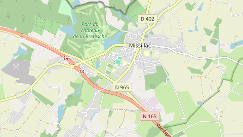 Carte de localisation de l'évènement