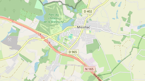 Carte de localisation de l'évènement