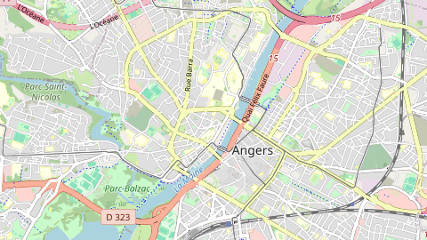 Carte de localisation de l'évènement