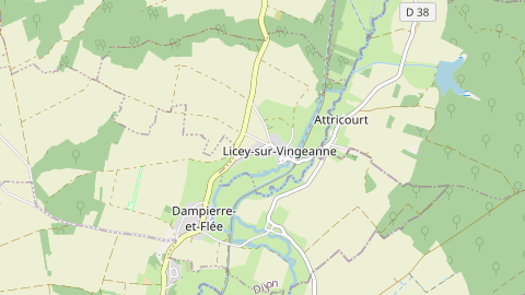 Carte de localisation de l'évènement