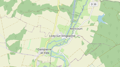 Carte de localisation de l'évènement
