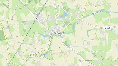 Carte de localisation de l'évènement