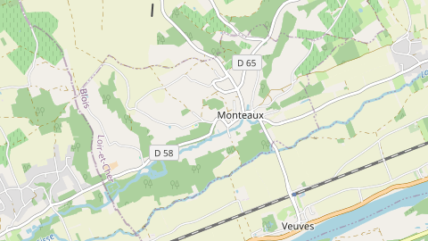 Carte de localisation de l'évènement