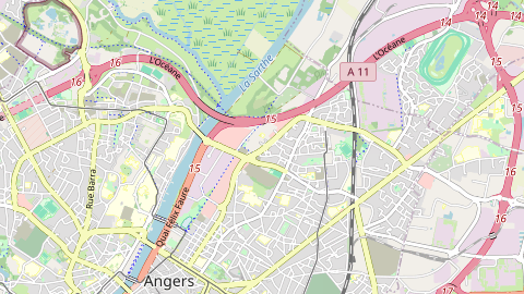 Carte de localisation de l'évènement