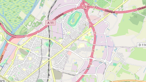 Carte de localisation de l'évènement