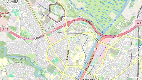 Carte de localisation de l'évènement