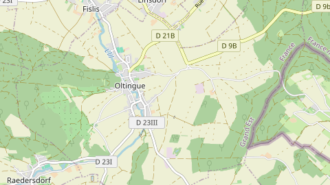 Carte de localisation de l'évènement