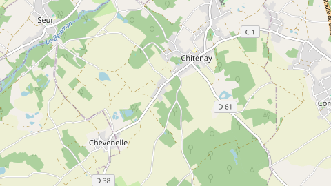 Carte de localisation de l'évènement