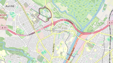 Carte de localisation de l'évènement