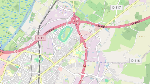 Carte de localisation de l'évènement