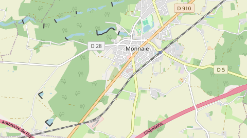 Carte de localisation de l'évènement