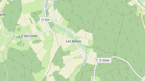 Carte de localisation de l'évènement