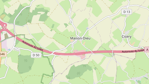 Carte de localisation de l'évènement