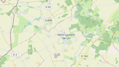 Carte de localisation de l'évènement