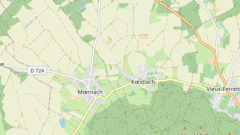 Carte de localisation de l'évènement
