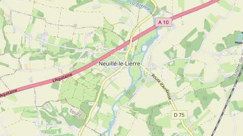 Carte de localisation de l'évènement