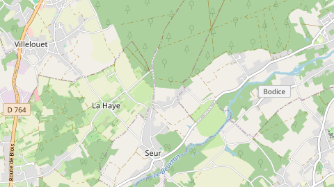 Carte de localisation de l'évènement