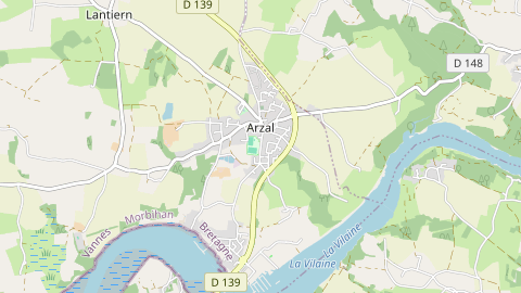 Carte de localisation de l'évènement