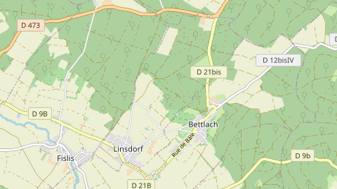 Carte de localisation de l'évènement