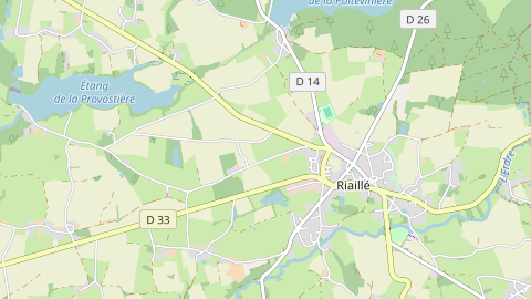 Carte de localisation de l'évènement