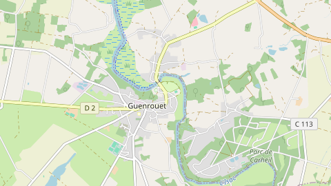 Carte de localisation de l'évènement