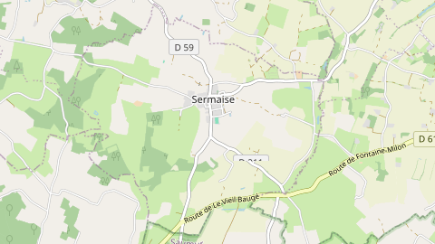 Carte de localisation de l'évènement