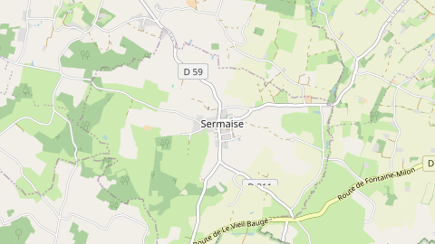 Carte de localisation de l'évènement