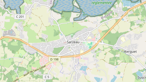 Carte de localisation de l'évènement