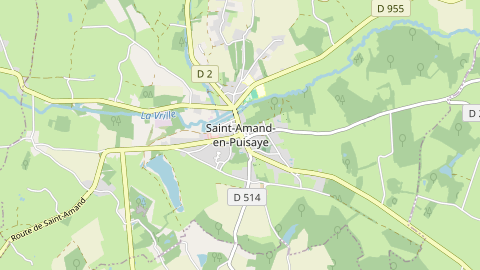 Carte de localisation de l'évènement