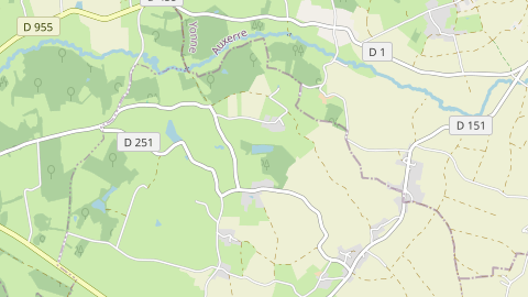 Carte de localisation de l'évènement