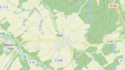 Carte de localisation de l'évènement