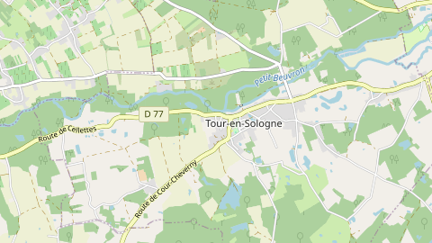 Carte de localisation de l'évènement