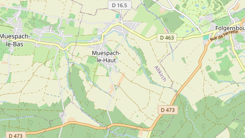 Carte de localisation de l'évènement