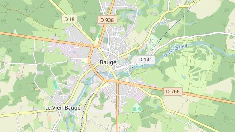 Carte de localisation de l'évènement