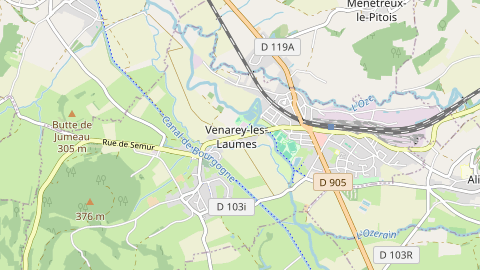 Carte de localisation de l'évènement