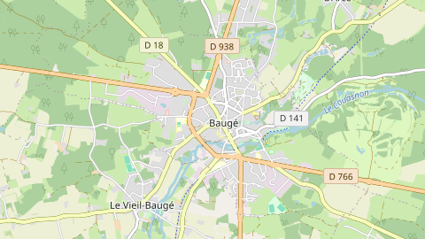 Carte de localisation de l'évènement