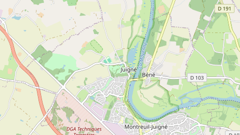 Carte de localisation de l'évènement