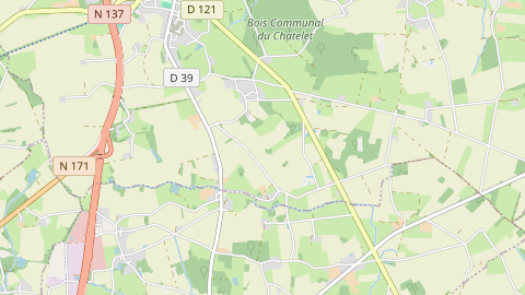 Carte de localisation de l'évènement