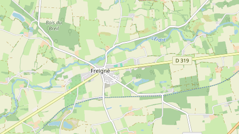 Carte de localisation de l'évènement