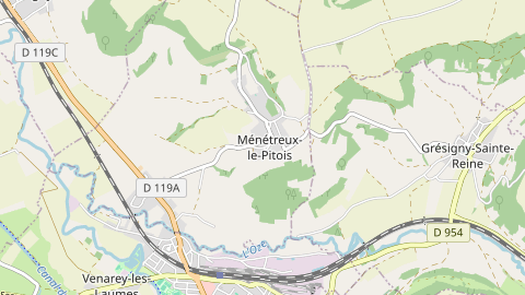 Carte de localisation de l'évènement