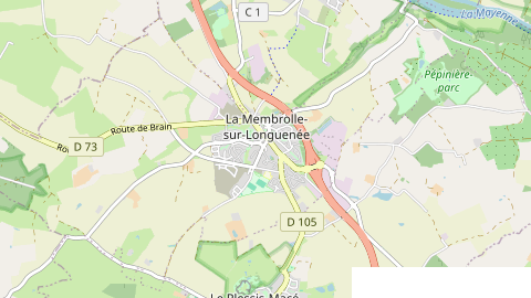 Carte de localisation de l'évènement