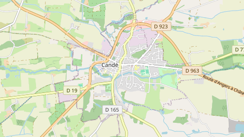 Carte de localisation de l'évènement