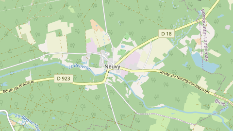 Carte de localisation de l'évènement