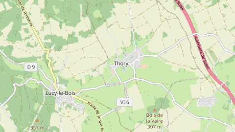 Carte de localisation de l'évènement