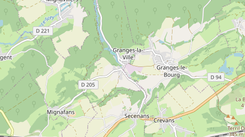 Carte de localisation de l'évènement