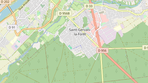 Carte de localisation de l'évènement