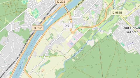 Carte de localisation de l'évènement