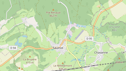 Carte de localisation de l'évènement